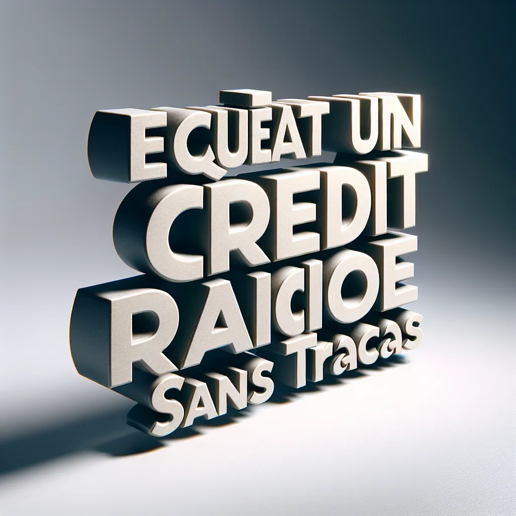 Obtenir Un Crédit Rapide Sans Tracas