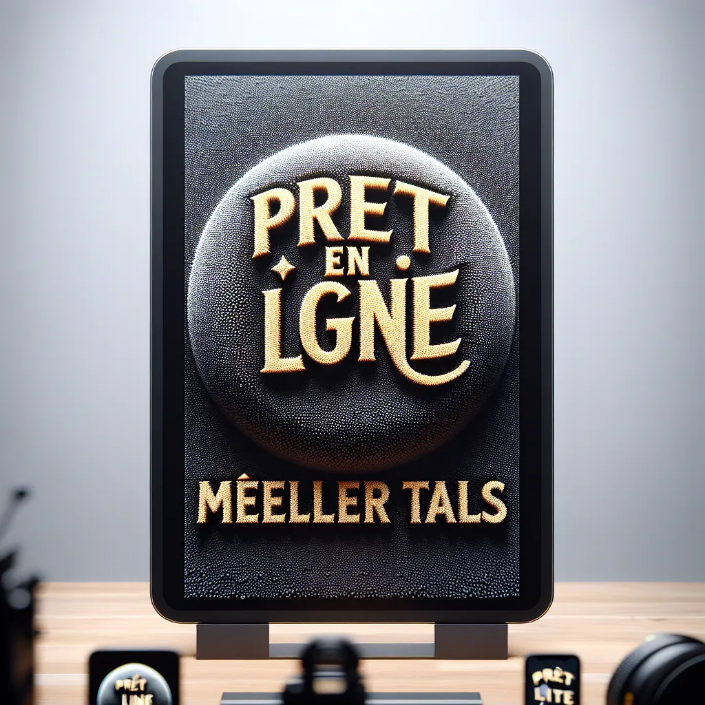 Prêt En Ligne Meilleur Taux