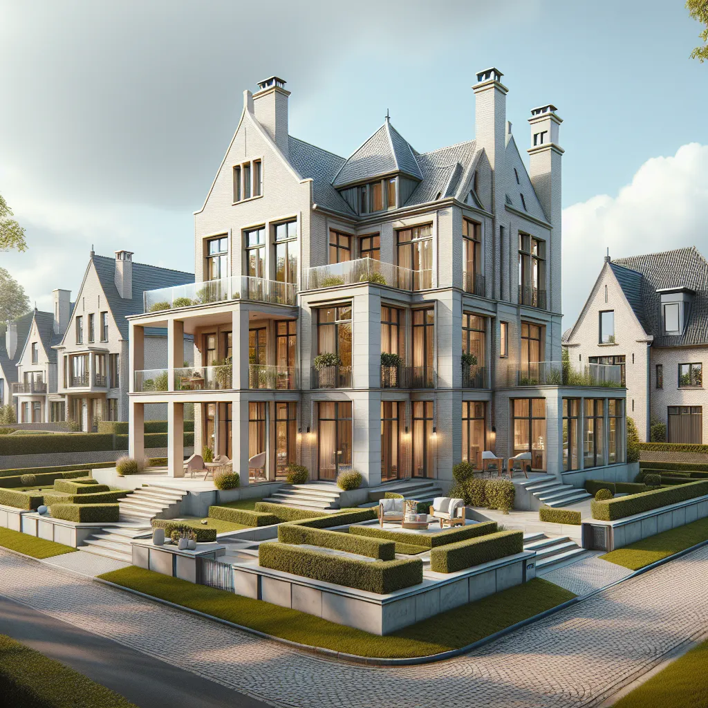 Maison Clé Sur Porte 4 Façades à Lessines