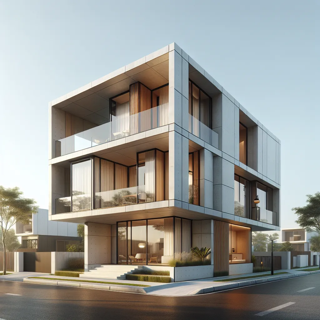 Maison Clé Sur Porte 4 Façades Moderne