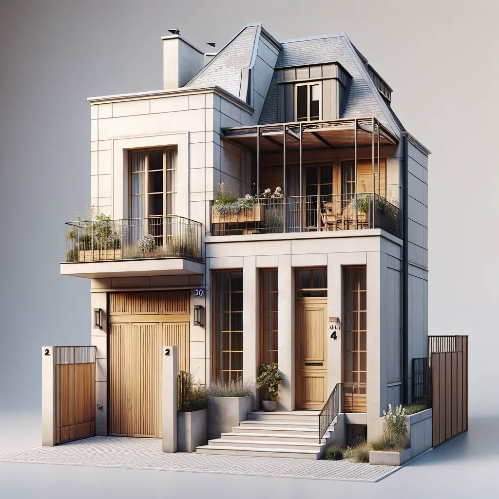 Maison Clé Sur Porte 4 Façades