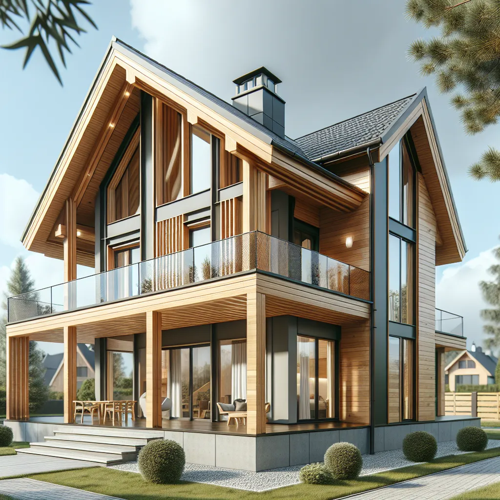 Maison Clé Sur Porte Ossature Bois à Eupen