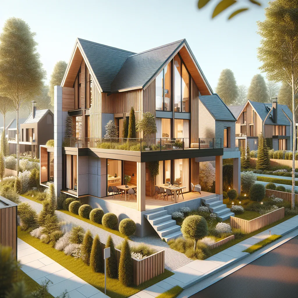 Maison Clé Sur Porte Ossature Bois à Herstal