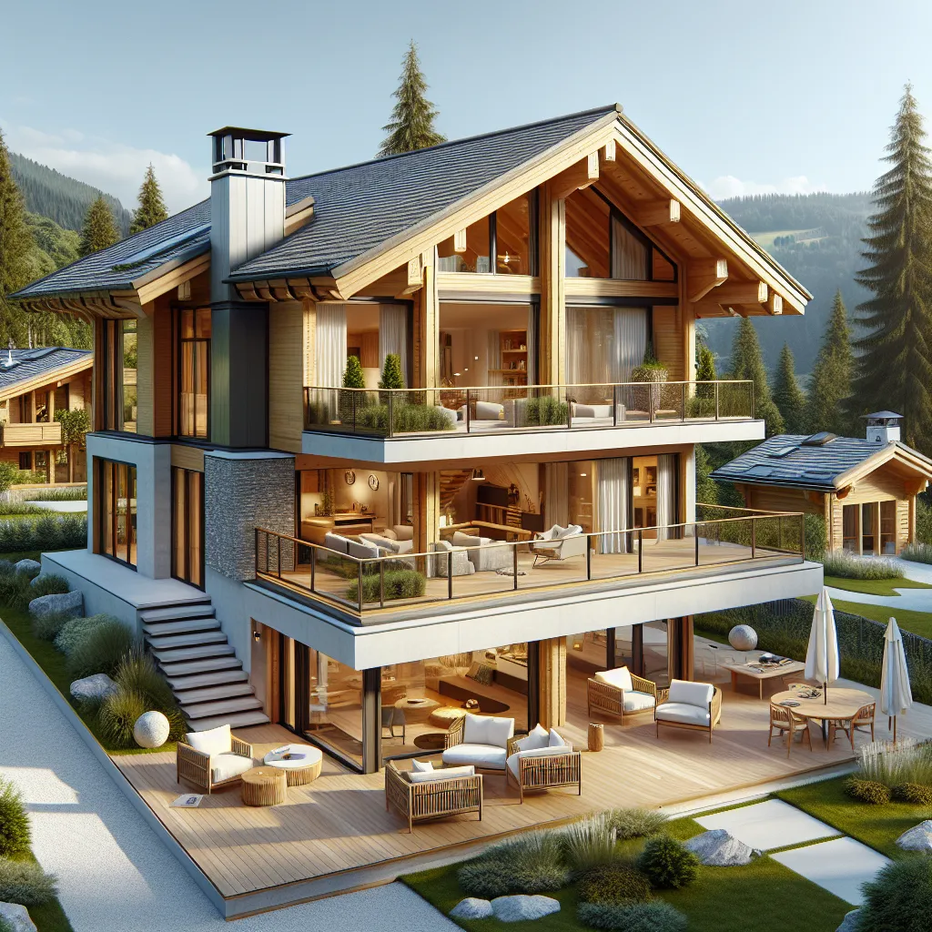 Maison Clé Sur Porte Ossature Bois à Spa