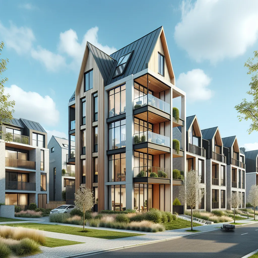 Maison Clé Sur Porte Ossature Bois à Waterloo