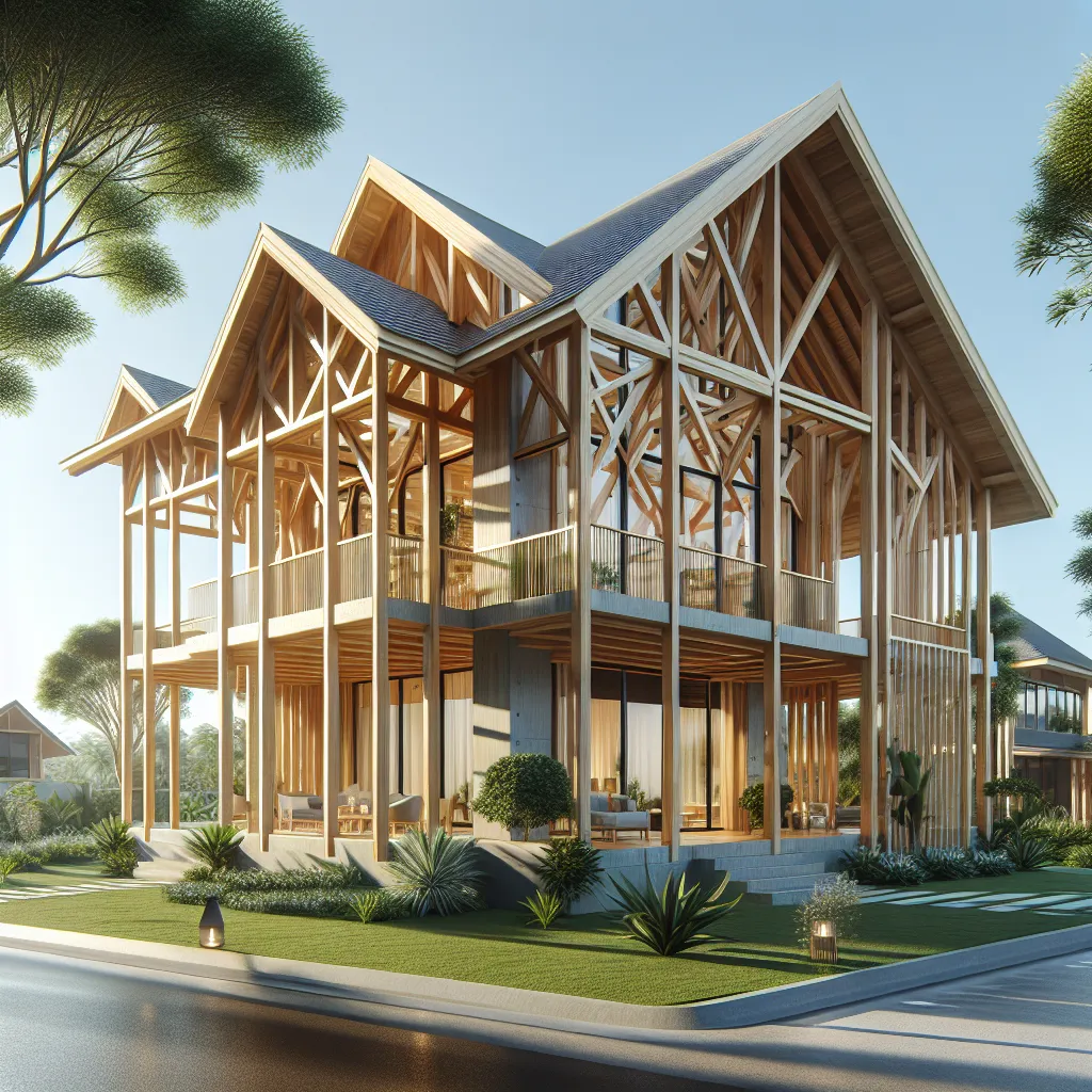 Maison Clé Sur Porte Ossature Bois Avec Respect De L'environnement