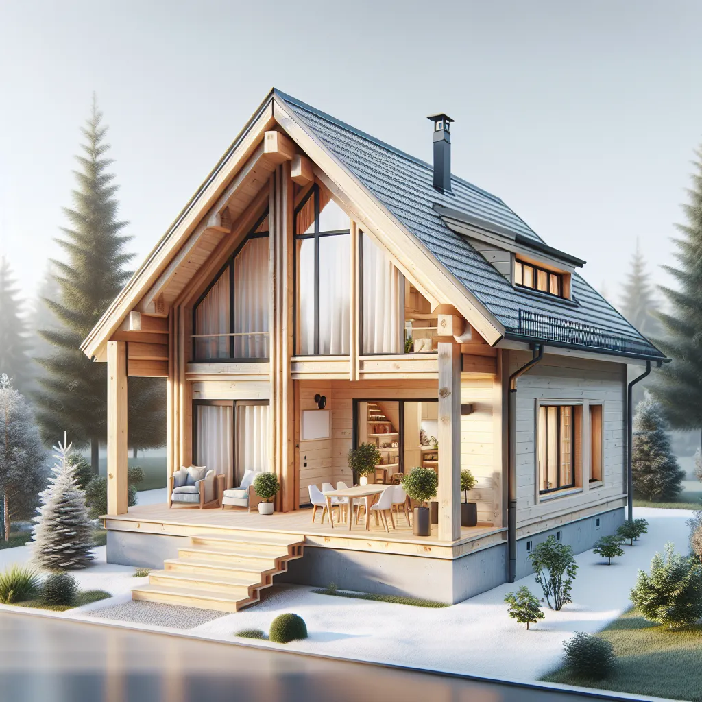 Maison Clé Sur Porte Ossature Bois