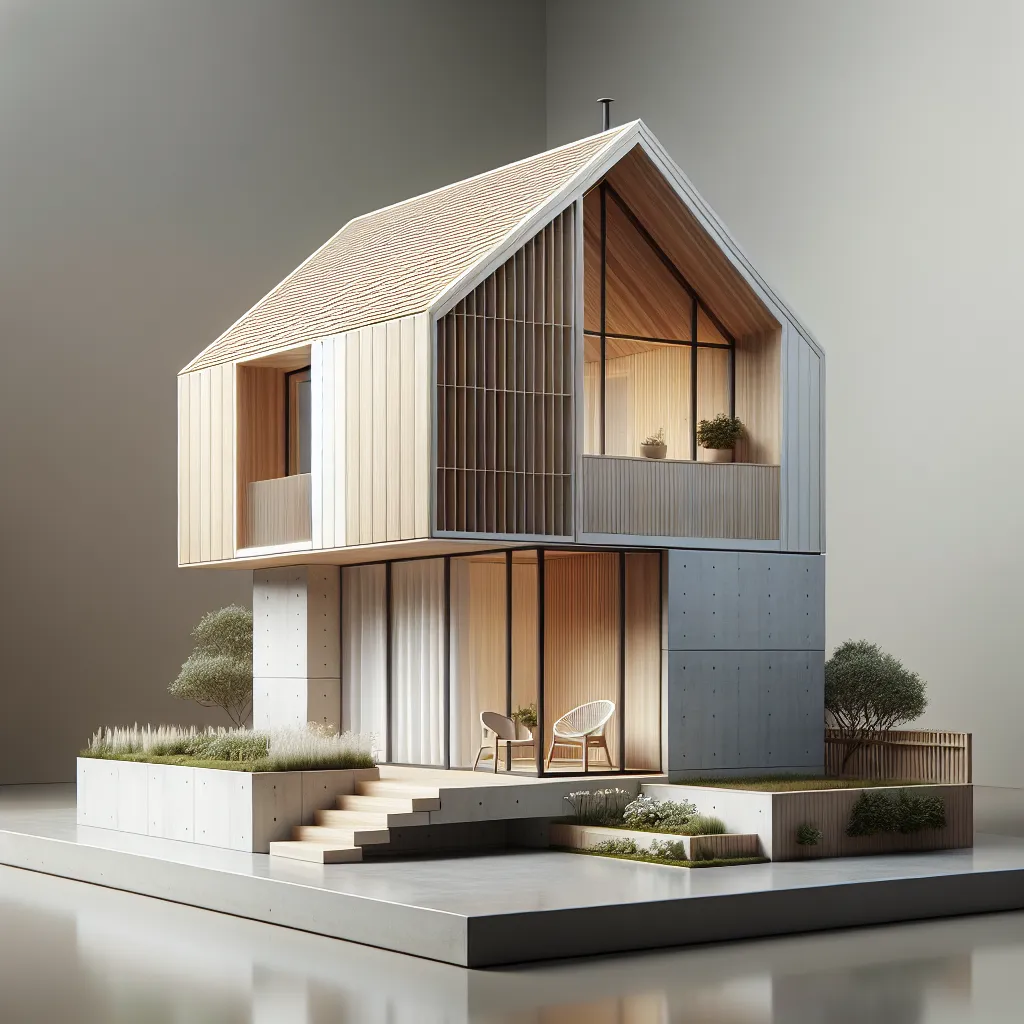 Plan Maison Clé Sur Porte 4 Façades