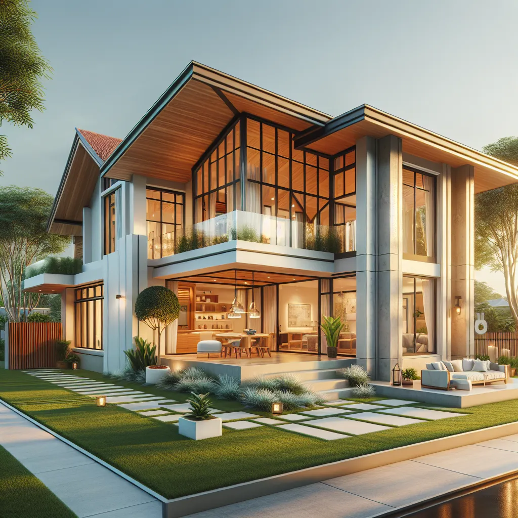 Plan Maison Clé Sur Porte Avec Aménagement Intérieur Personnalisable