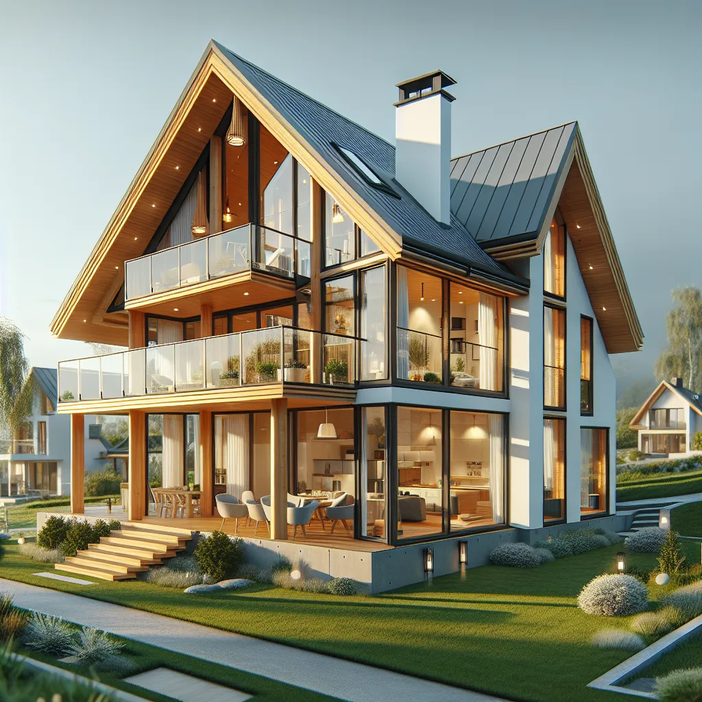 Qu'est-ce Qu'une Maison Clé Sur Porte Basse énergie ? Une Maison Clé Sur Porte Basse énergie Est Une Maison Conçue Pour Consommer Le Moins D'énergie Possible, Grâce à Une Isolation Optimale, Une Ventilation Efficace Et L'utilisation D'énergies Renouvelables.